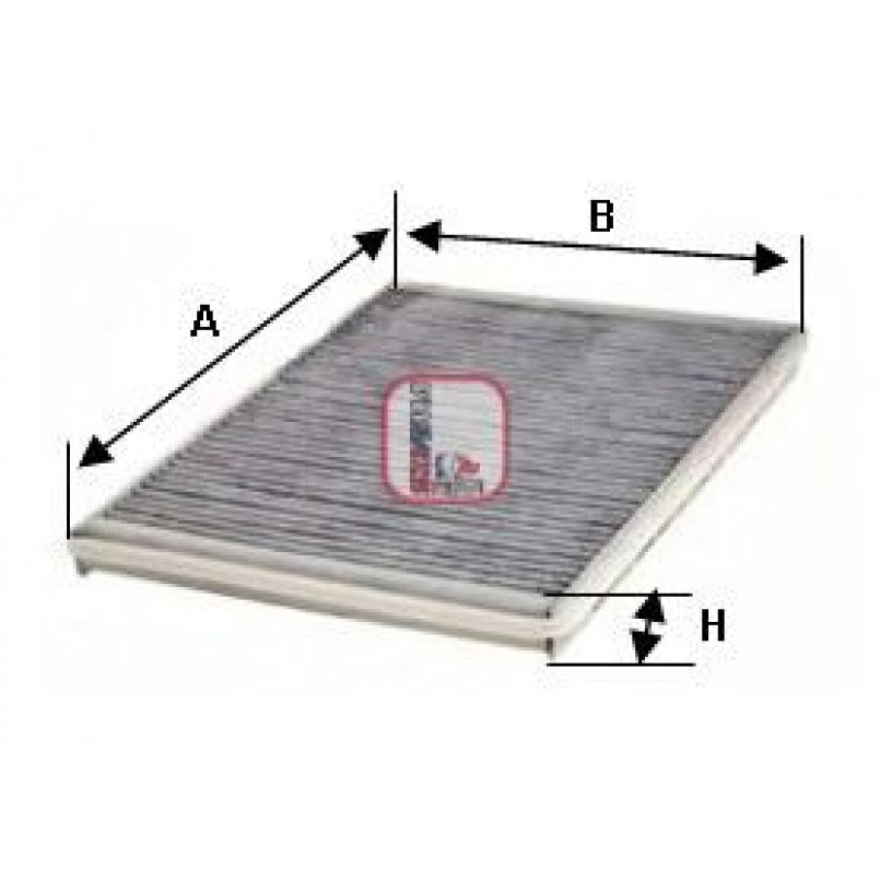 S 4102 CA SOFIMA Фільтр салону